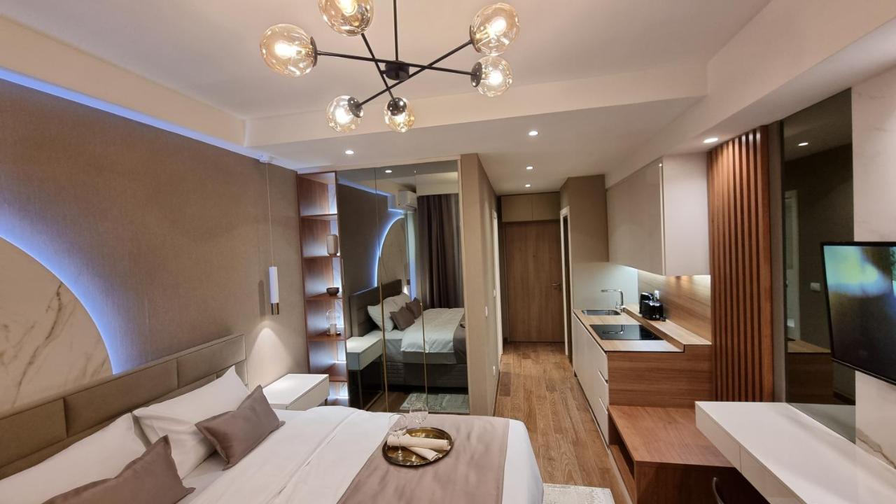 Belgrade Waterfront-Beograd Na Vodi - BW Arcadia Lux Appartement Buitenkant foto